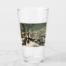 Jäger im Schnee (von Pieter Bruegel dem Älteren) Glas