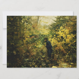 Jäger im Wald Karte