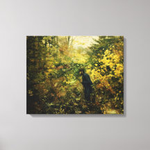 Jäger im Wald (von H.A. Brendekilde)