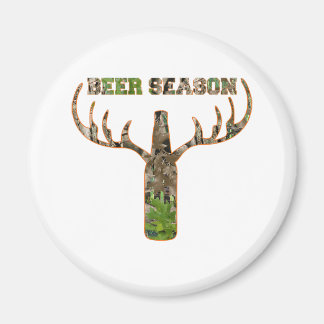 Jäger in der Biersaison - Geschenk für Jäger Magnet