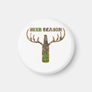 Jäger in der Biersaison - Geschenk für Jäger Magnet