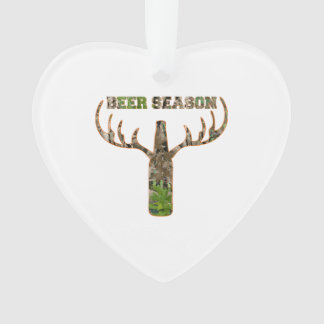 Jäger in der Biersaison - Geschenk für Jäger Ornament