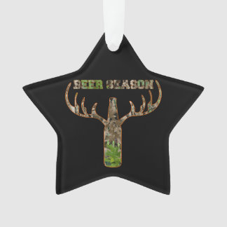 Jäger in der Biersaison - Geschenk für Jäger Ornament