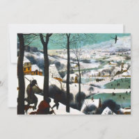 Jäger in der Schneelandschaft Pieter Bruegel