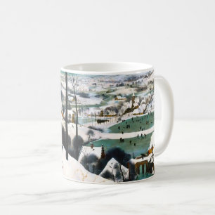 Jäger in der Schneelandschaft Pieter Bruegel Kaffeetasse