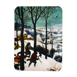 Jäger in der Schneelandschaft Pieter Bruegel Magnet