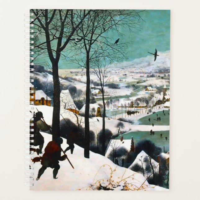 Jäger in der Schneelandschaft Pieter Bruegel Planer (Vorderseite)