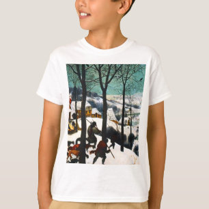 Jäger in der Schneelandschaft Pieter Bruegel T-Shirt