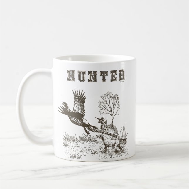 Jäger (Jagd mit APS) Kaffeetasse (Links)
