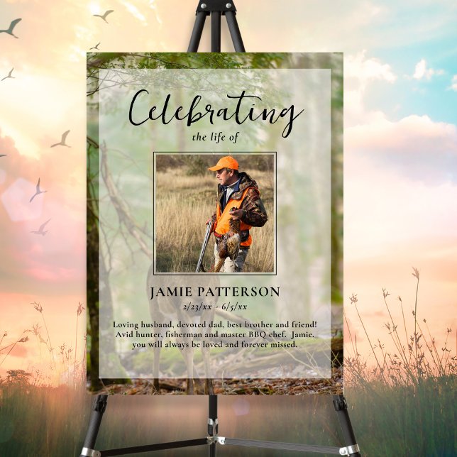 Jäger, Jagdfeier des Lebens, Beerdigung Foto Poster (Von Creator hochgeladen)