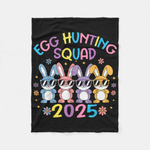 Jäger-Jagdplatz 2025 Happy Ostersonnige Familie B Fleecedecke