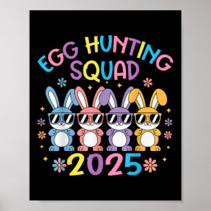 Jäger-Jagdplatz 2025 Happy Ostersonnige Familie B Poster