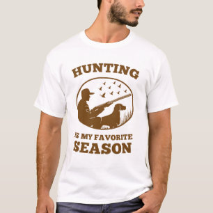 Jäger Jagen ist Lieblingsjahreszeit T-Shirt