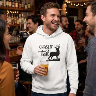 Jäger jagen Schwanz Hoodie
