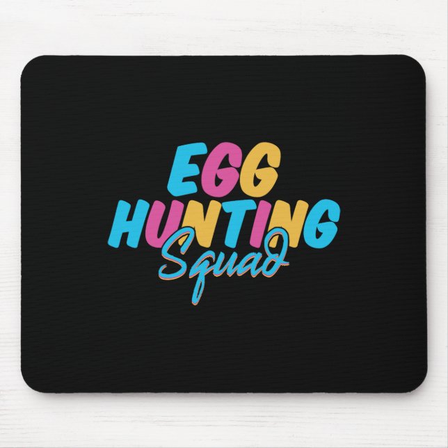 Jäger Jäger Squad Happy Ostertag Jagen Saison Mousepad (Vorne)