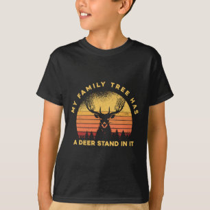 Jäger - Mein Familienbaum hat einen Hirschständer  T-Shirt
