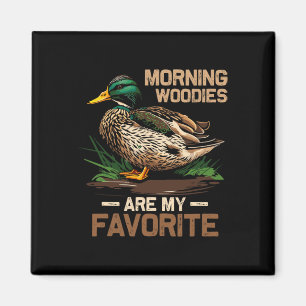 Jäger Morning Woody sind meine Lieblingsenten auf Magnet