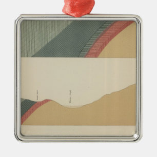 Jäger-Parkspecial-Blatt Silbernes Ornament