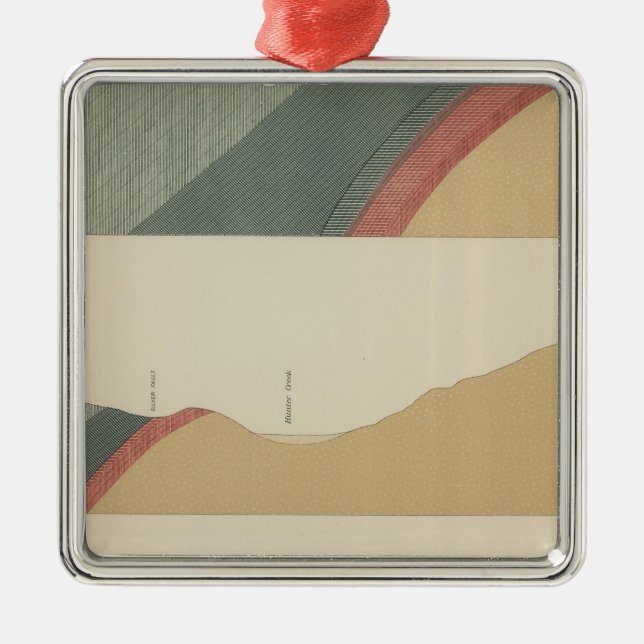 Jäger-Parkspecial-Blatt Silbernes Ornament (Vorne)