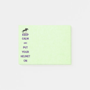 Jäger-Pullover-Pferd Post-it Klebezettel