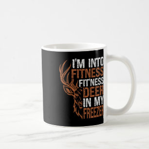 Jäger-Shirt Ich bin in Fitness Deer Freezer Funny Kaffeetasse