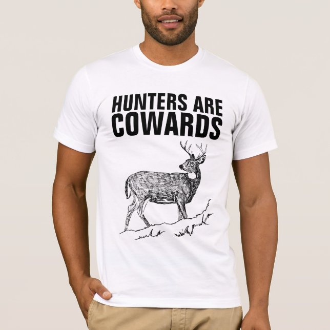 JÄGER SIND COWARS, ANTI JETZT T - Shirt (Vorderseite)