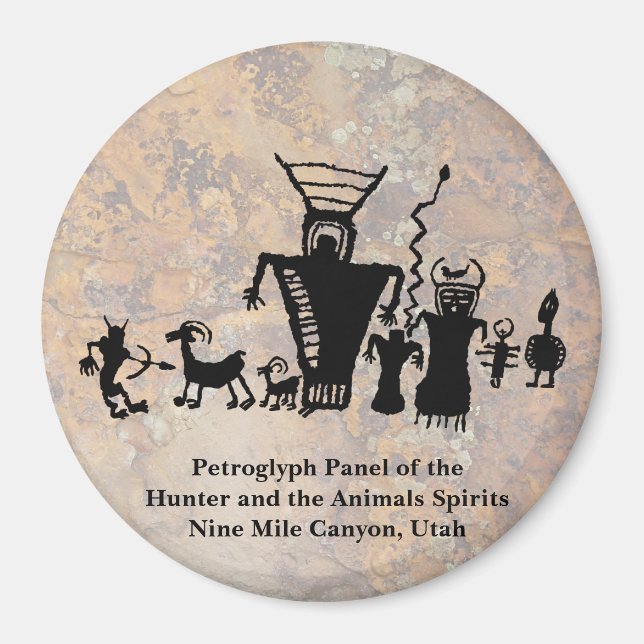Jäger und Animal Spirits Magnet (Vorne)