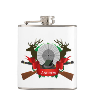 Jäger Vinyl Wrapped Flask Flachmann