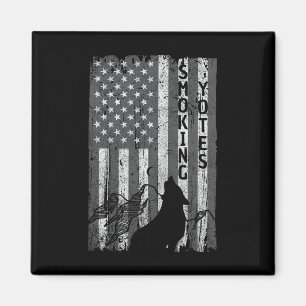 Jäger von Jägern von Vintagen Jägern von T-Shirts Magnet