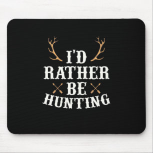 Jäger würde eher jagen mousepad