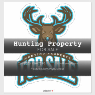 Jägerei für Verkaufsfirmenwerbung Aufkleber