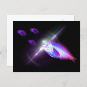 Jägeressen X-Ray Fisch 6 Postkarte