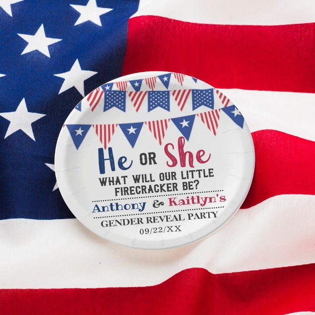 Jägerfahnen 4. Juli Party Pappteller (Von Creator hochgeladen)