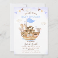 Jägerflags Noahs Ark Boys Baby Shower