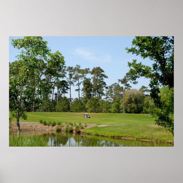 Jägergrün Poster (Vorne)