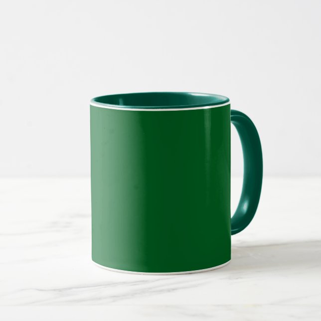 Jägergrün, tief reiche Nuance, Tasse (VorderseiteRechts)