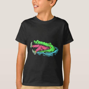 Jägerjagd Gewitter Jäger Jäger Saison Krokodile Ja T-Shirt