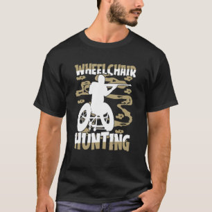Jägerjagd Mens - Wildlife Rollstuhl Hun T-Shirt