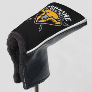 JÄGERNAME Elch-Schädel Große Geweihe Hirschjagd Golf Headcover