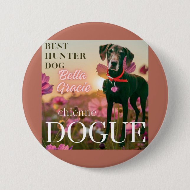 Jägerriboter Button (Vorderseite)
