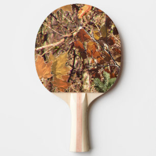 Jägers Gemäldedekor aus Camouflage Tischtennis Schläger