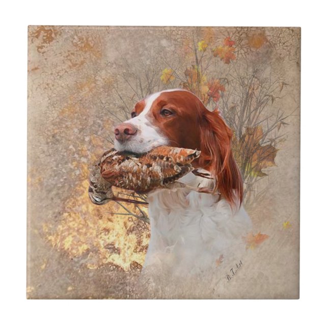 Jägersaison Fliese (Vorderseite)