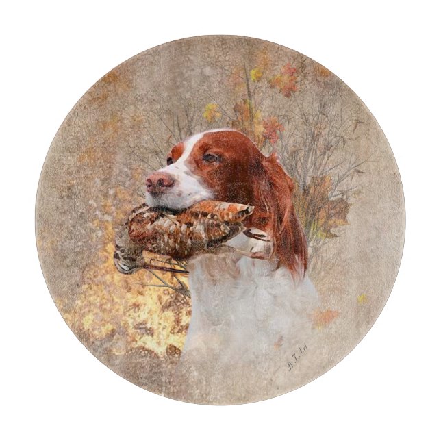 Jägersaison Schneidebrett (Vorderseite)