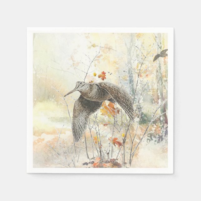 Jägersaison Serviette (Vorderseite)