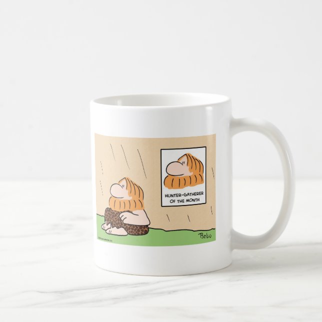 Jägersammler-Monatshöhlenbewohner Tasse (Rechts)