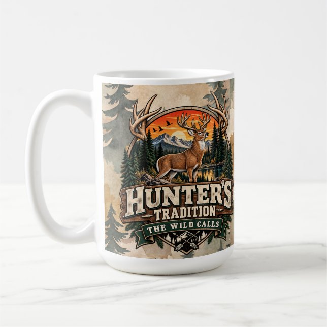 Jägertradition  kaffeetasse (Links)