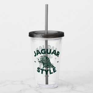 Jaguar-Acryl-Tumbler Acryltrinkbecher