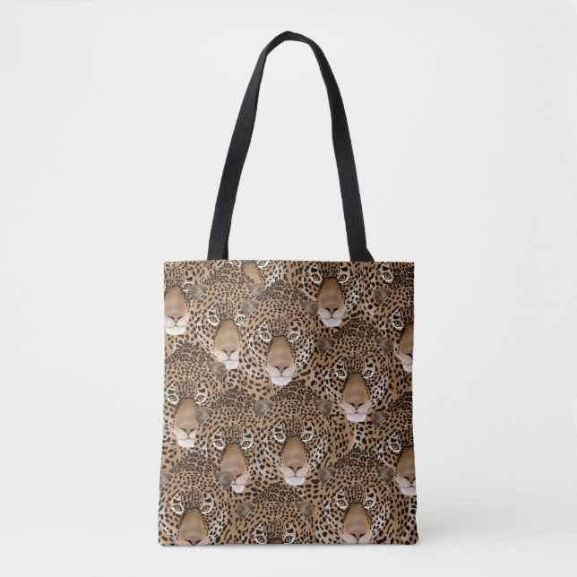 Jaguar Allover Tote Bag (Vorderseite)