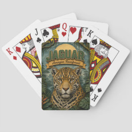 Jaguar Amazonas-Regenwald POPCUT Spielkarten