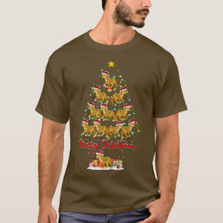 Jaguar Animal Lover Matching Santa Jaguar Christma T-Shirt